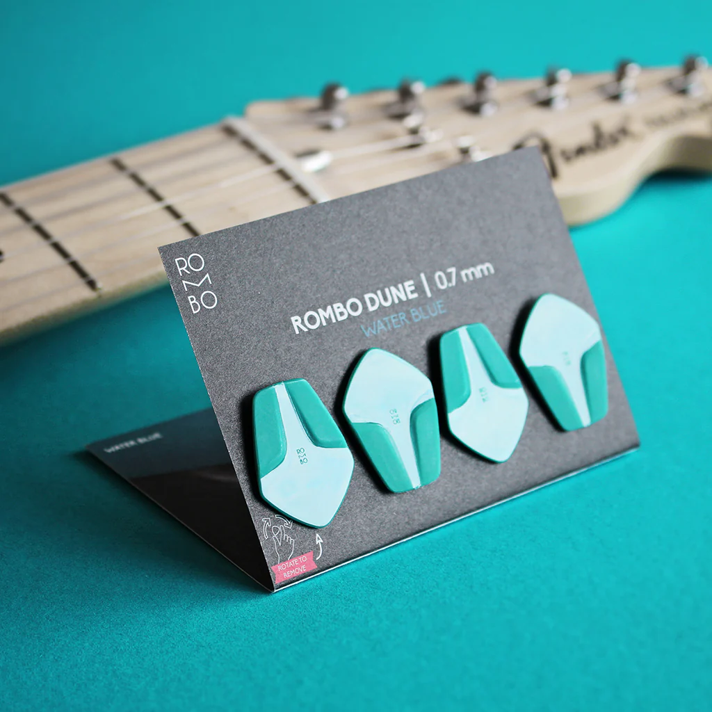 Guitar Pick Set Rombo Dune (4 Guitar Picks) - 0.7 mm - Image 3