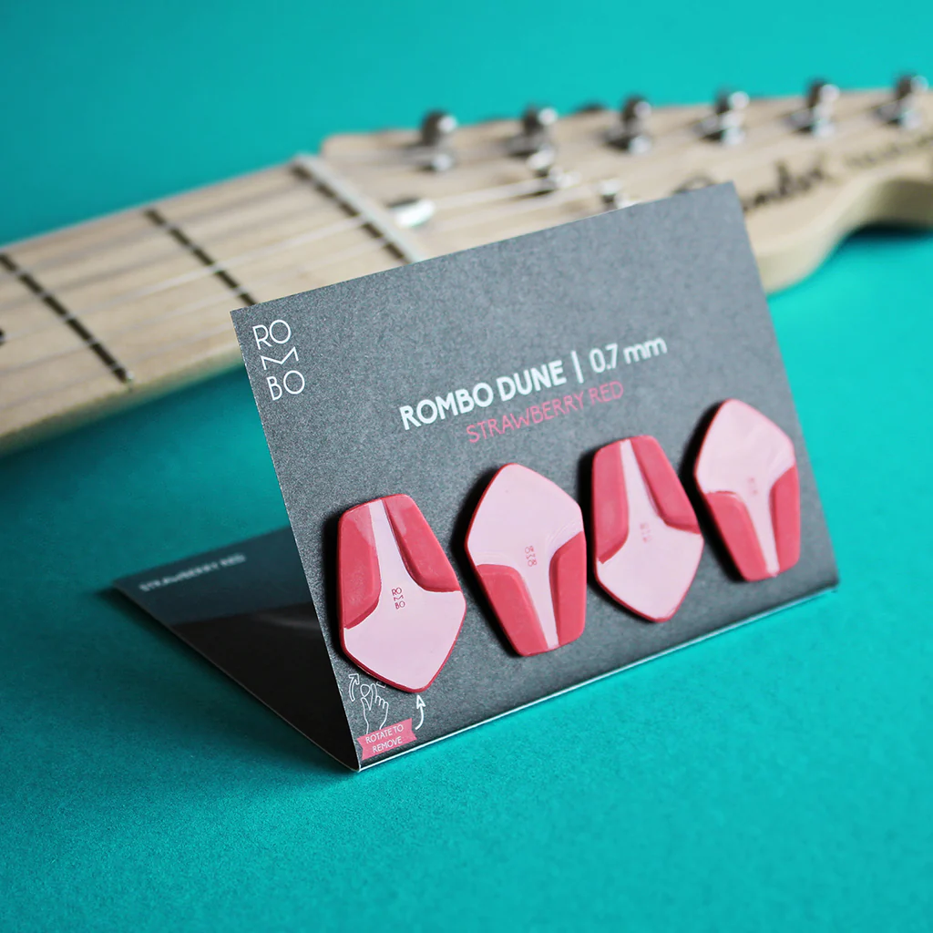 Guitar Pick Set Rombo Dune (4 Guitar Picks) - 0.7 mm - Image 4