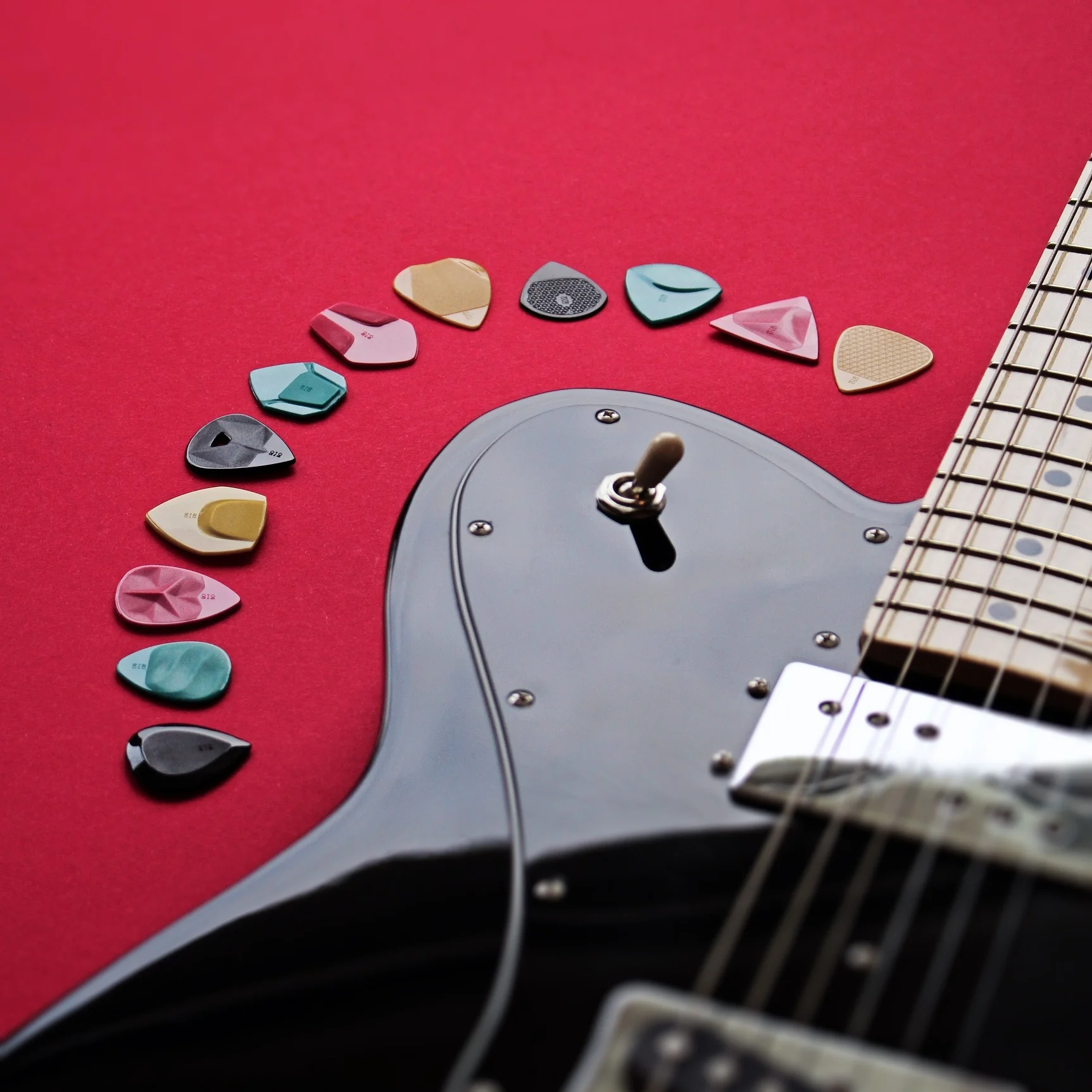 Picks Variety Pack Rombo (12 Guitar Picks) - Image 4