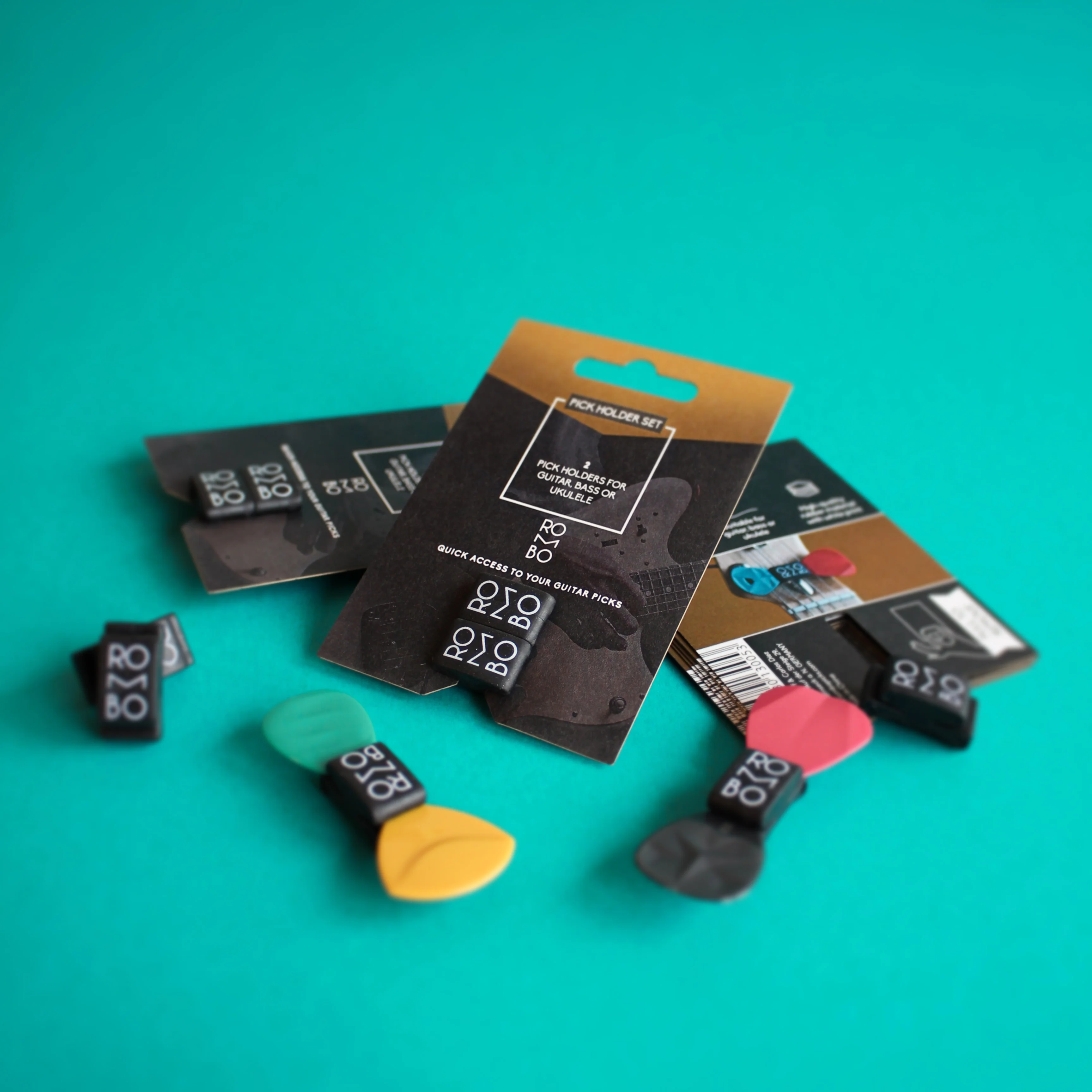 Guitar Pick Holder Rombo Set (2 Guitar Pick Holders) - Image 3