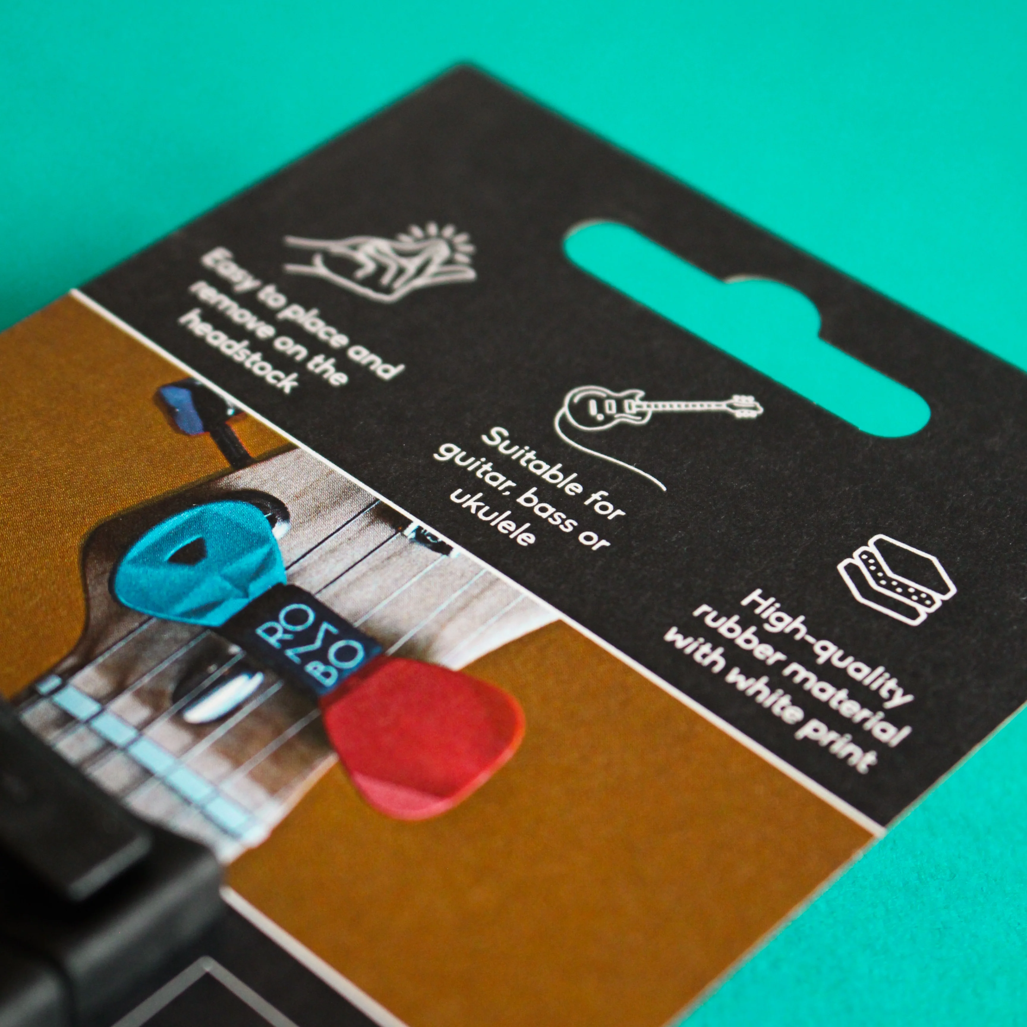 Guitar Pick Holder Rombo Set (2 Guitar Pick Holders) - Image 4