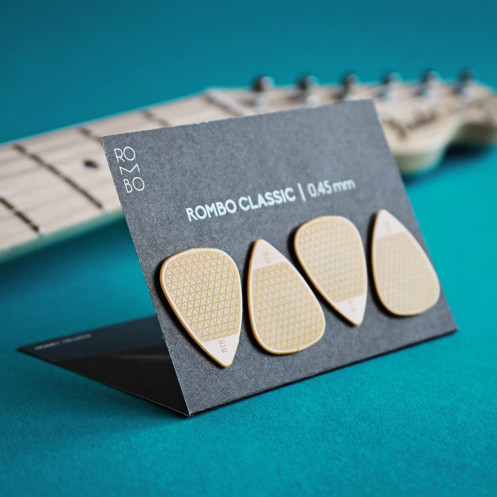Guitar Pick Set Rombo Classic (4 Guitar Picks) - 0,45 mm - Image 5
